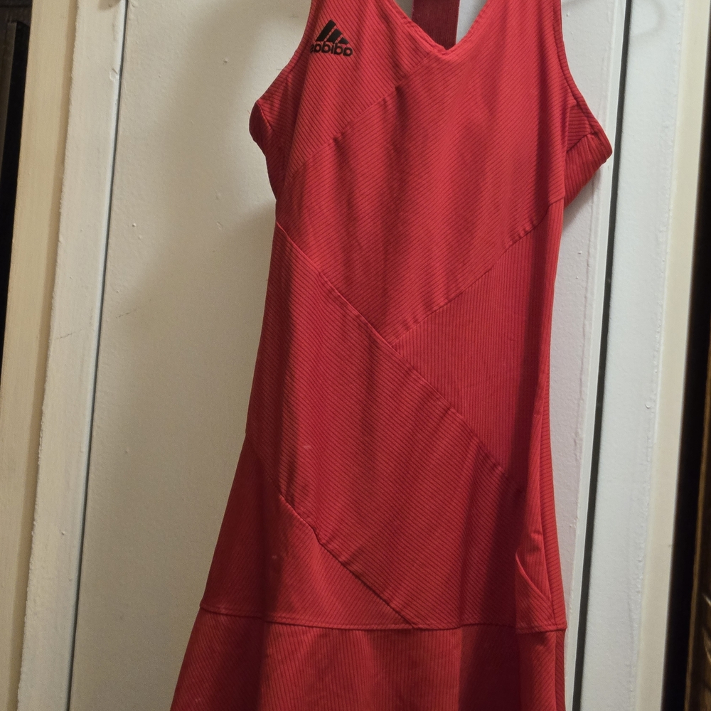 Adidas Women's Vivid Red Mini Dress